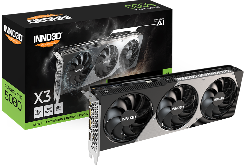 VGA INNO3D GeForce RTX 5080 X3 16GB