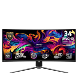 Màn hình cong MSI MPG 341CQPX QD-OLED 34 inch (3440X1440/OLED/240HZ/0.03MS/PD 98W)