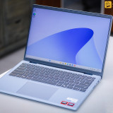 Dell Inspiron 14 5445 (2024) | AMD Ryzen 7-8840HS | RAM 16GB | SSD 512GB | 14 inch 2.2K IPS 300nits | Ice Blue | New 100%