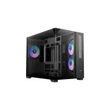 Case Gamdias ATLAS M3M (Đen/Black, sẵn 3 Fan ARGB)