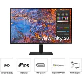 Màn hình SAMSUNG ViewFinity S8 S80PB LS32B800PXEXXV (32inch/ IPS/ 4K UHD/ 60Hz/ 5ms/ HDR600)