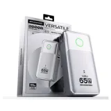 Củ sạc kiêm PIN dự phòng 3-in-1 Movespeed MSP14 | 65W | 20000mAh | Bạc