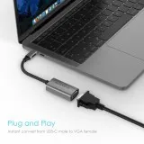 Bộ chuyển đổi USB-C sang 1080P VGA Lention CU606