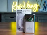Củ sạc kiêm PIN dự phòng 3-in-1 Movespeed MSP13 | 35W | 10000mAh | Bạc