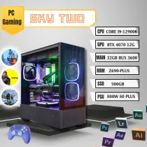 PC Gaming Core i9-12900K | RTX 4070 12G | 32G RAM | 500G SSD | 800W