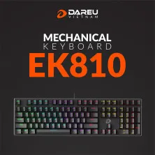 Bàn phím cơ DareU EK810 Blue Switch