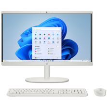 Máy tính HP All in One 22-dg0017d (AY8C5PA) Core i3- N300 | 8GB RAM | 256GSSD | 21.45" FHD VA | WL - BT | WL - KB |TRẮNG New 100% Fullbox