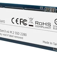 SSD Patriot P300 512GB NVMe Gen3x4 - Bảo hành 5 Năm
