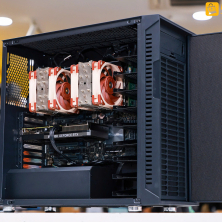 Ảnh sản phẩm Workstation Dual Xeon Platinum 8176 | Quadro P5000 16GB | RAM128GB ECC | SSD 1TB NVMe | PSU 1000W