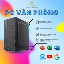 Ảnh sản phẩm PC Văn Phòng Intel Core i5-14400 | RAM 16GB | SSD 512GB NVMe | Wifi + Bluetooth