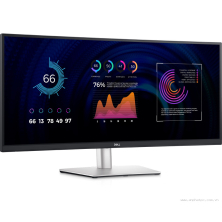 Màn hình Dell P3424WE Cong  | 34inch | WQHD (3440 x 1440) 21:9 | IPS | 60Hz (USB-C - Network RJ45)
