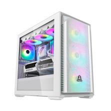 Case Segotep Gank 360S APE ( M-ATX ) - White
