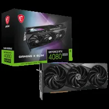 MSI NVIDIA GeForce RTX 4080 SUPER 16GB GDDR6X GAMING X SLIM