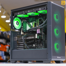 Case Thermaltake S250 TG ARGB (ATX) - Sẵn 4 Fan A-RGB