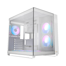 Case OCYPUS Iota C70 WH ARGB | Kèm 6 Fan ARGB, Màn hình hiển thị nhiệt độ