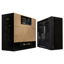Vỏ máy tính ASUS PA602 PROART WOOD Edition - Tempered Glass Panel