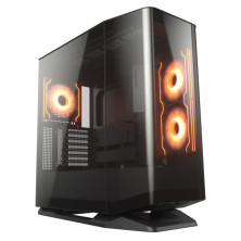 Vỏ máy tính COUGAR FV270 RGB Black (Sẵn 4Fan ARGB)