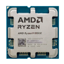 CPU AMD Ryzen 9 9950X3D Tray | 16 Core 32 Thread | 4.3GHz Boost 5.7GHz | 144MB Cache | AM5