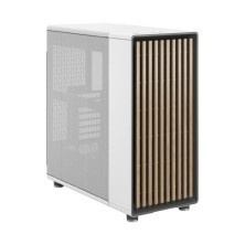 Case Fractal Design North Chalk White FD-C-NOR1C-03 – Mid Tower| Mặt Gỗ Sồi | Thiết Kế Trắng Cao Cấp