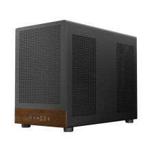 Case GAMDIAS ATHENA M4M WOOD Black | Micro-Tower | M-ATX | GAMDIAS