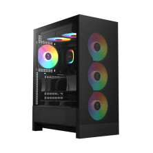 Case GAMDIAS AURA GC15 ARGB Black | Mid Tower | Kính Cường Lực | RGB