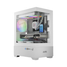 CASE GAMDIAS AURA GC9M ELITE ARGB WHITE – MICRO TOWER | 3 FAN ARGB | VGA 280MM