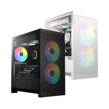 Case GAMDIAS AURA GC15M White | Micro Tower | Kính Cường Lực | GAMDIAS