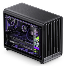 Case PC JONSBO D33 Black – Mini Tower M-ATX| VGA 435m| AIO 360mm
