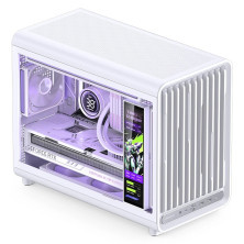 Case PC JONSBO D33 White – Mini Tower M-ATX| VGA 435mm| AIO 360mm