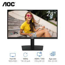 Màn hình AOC 24B15H3 | 23.8 inch | FHD |  IPS | 120Hz | 1ms