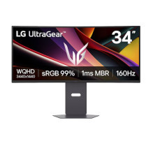 Màn hình Gaming LG 34G600A-B.ATV | 34 inch | 2K | VA | 160Hz | 5ms | Cong 1800R | Loa 5W x 2