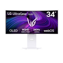 Màn hình Gaming LG UltraGear  34GX90SA-W | 34 inch | WQHD | OLED | 240Hz | Cong | Smart Gaming