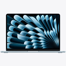 MacBook Air 13.6 inch M5 MDHH4SA/A | 13.6 inch | 2560 x 1664 | Liquid Retina | 10C CPU | 8C GPU | 16GB | 512GB SSD | Sky Blue