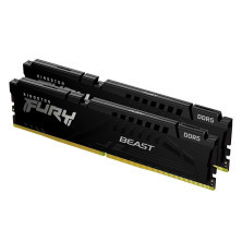 Ram PC Kingston Fury Beast 32GB (2x16GB) DDR5 6000MHz (KF560C40BBK2-32)