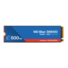 SSD WD Blue SN5100 500GB NVMe PCIe Gen4 x4 WDS500G5B0E | Chính hãng