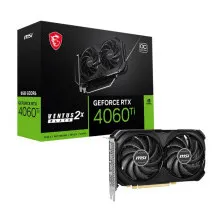 Vga MSI RTX4060TI Ventus 2X Black OC 8G GDDR6 2 Fan