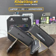 RAM CORSAIR DOMINATOR® PLATINUM RGB 128GB (4 x 32GB) DDR4 DRAM 3200MHz C16 Memory Kit