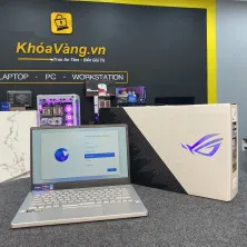 ASUS ROG Zephyrus G14 GA402N Ryzen 7-7735HS | RTX 4050 6GB | RAM 16GB | SSD 512GB | 14 inch 2.5K (2560x1600) 165Hz | Moonlight White - New Fullbox 100%