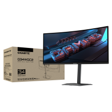 Màn hình Gaming Gigabyte G34WQC2 (34 inch/ WQHD/ VA 1500R/ 200Hz/ 1ms/ Loa)