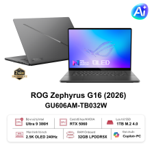 Laptop Asus ROG Zephyrus G16 | GU606AM-TB032W | Intel Ultra 9 386H | RTX 5060 | 32GB | 1TB