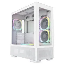 Case Montech Sky Two White - Kèm sẵn Fan A-RGB