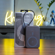 PIN dự phòng từ tính Movespeed S20 PLUS 45W | 20000mAh | Tích hợp Type C | Xám