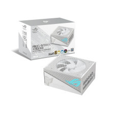 Nguồn máy tính ASUS ROG STRIX AURA GAMING 1000G PCIE 5.0 1000W 80 Plus Gold Full Modular - Màu Trắng