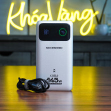 Sạc dự phòng Movespeed M25 PRO | 25000mAh | 145W