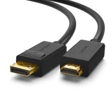 Cáp chuyển đổi UGREEN Displayport sang HDMI 2K*4K/30Hz 1.5M - 10239