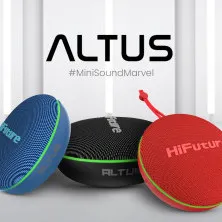 Loa Bluetooth Di Động HIFUTURE Altus Portable Speaker 10W - Chống nước IPX5 ( Đen / Đỏ / Xanh )