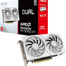 VGA ASUS Dual Radeon RX 9060 XT 16GB GDDR6 White Edition (DUAL-RX9060XT-16G-WHITE)