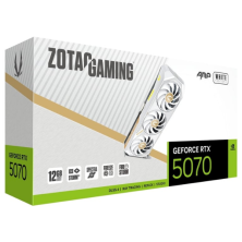 VGA ZOTAC GAMING GEFORCE RTX 5070 AMP WHITE ED 12GB GDDR7