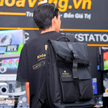 Balo Gaming Khoá Vàng 17 inch Cao Cấp