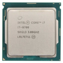 CPU Intel Core i7-9700 (3.00GHz up to 4.70GHz, 12M, 8 Cores 8 Threads) TRAY NOBOX FCLGA1151